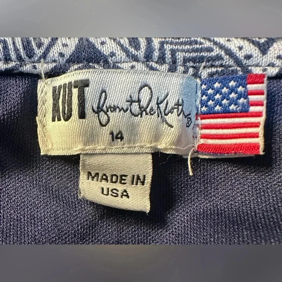 Kut from the Kloth women’s sleeveless dress Sz 14 #004 - Picture 3 of 4